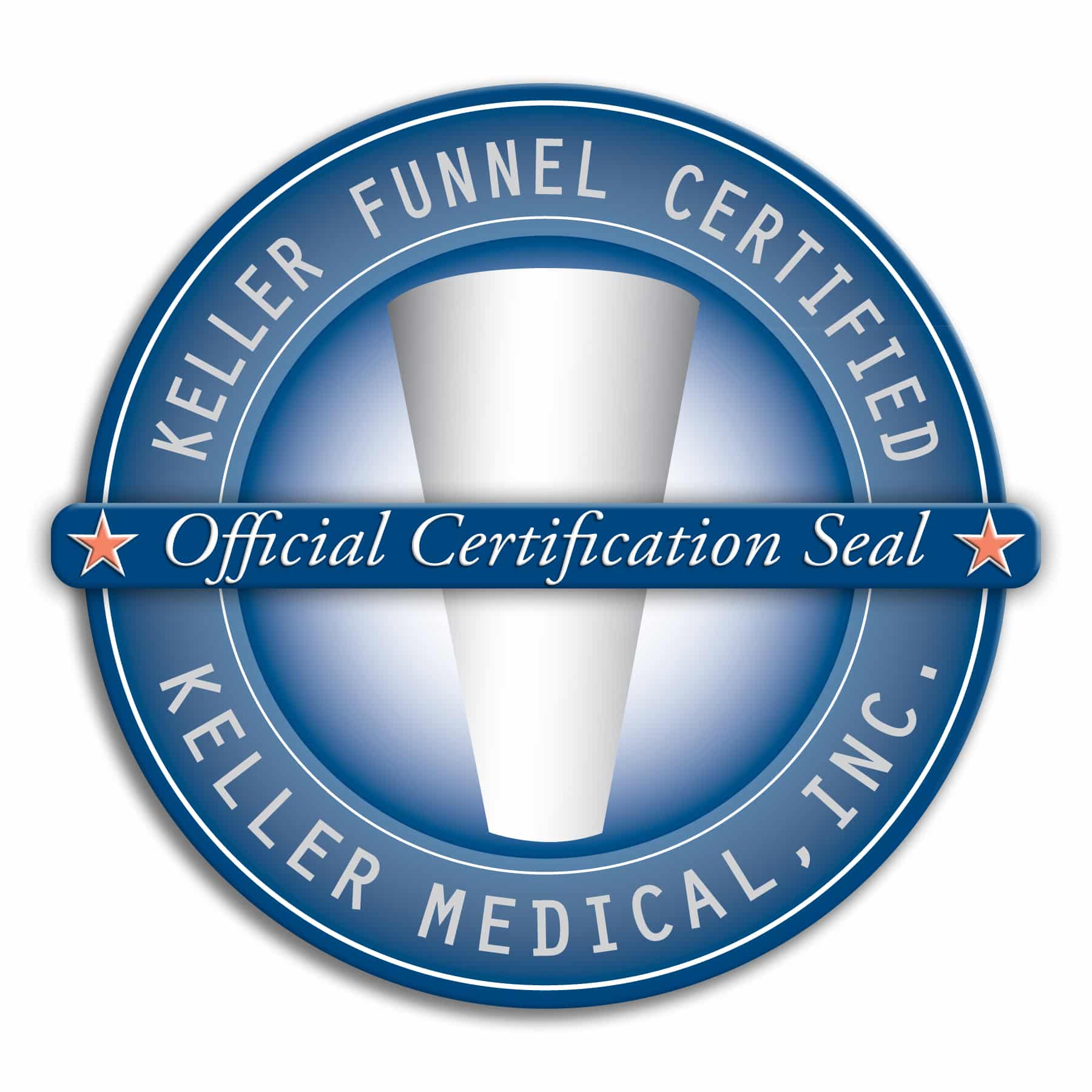 Keller Funnel Breast augmentation technique Certification Seal