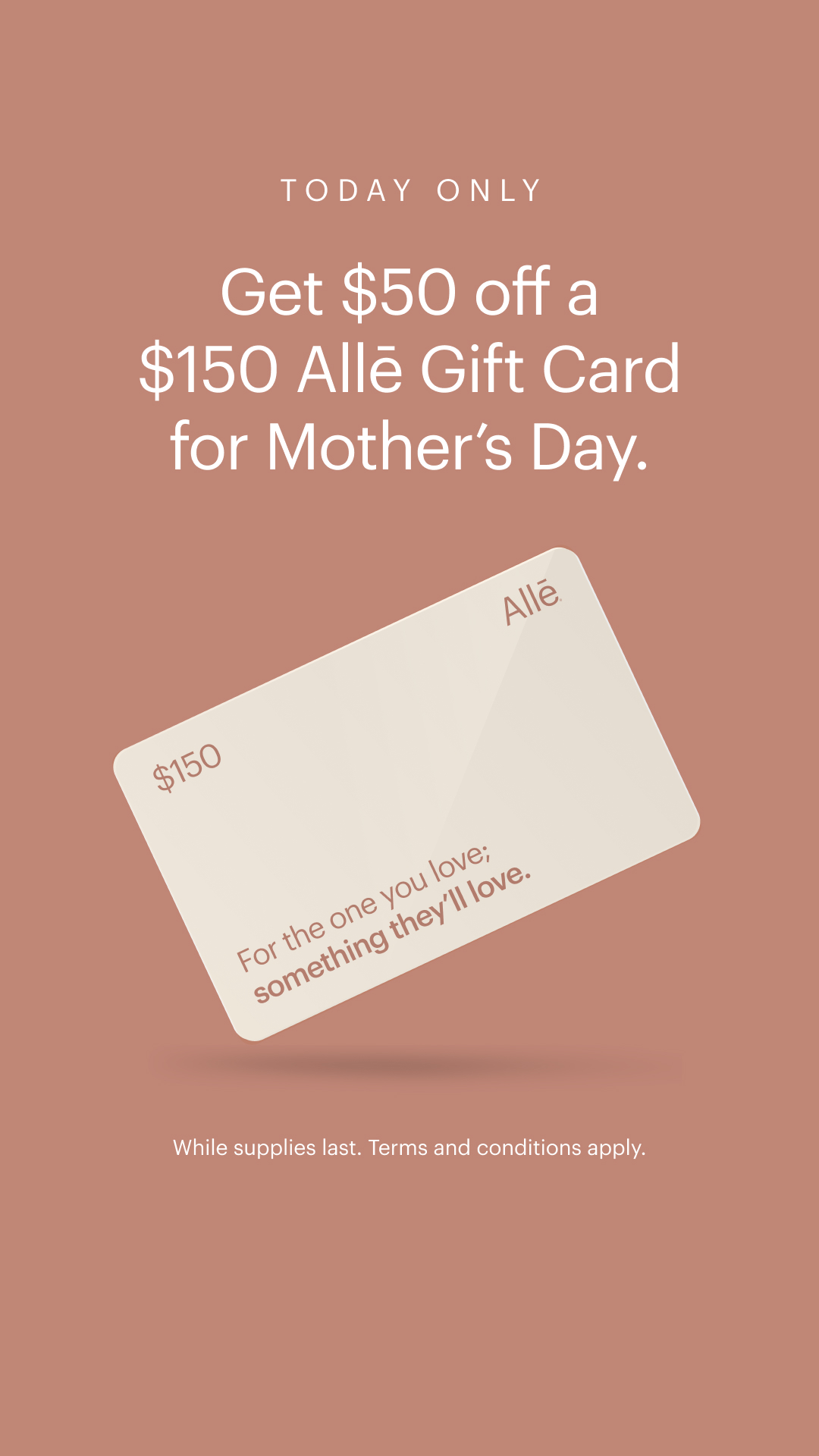 Alle Mothers Day Today Only Story Static Alle Mothers Day Today Only Story Static