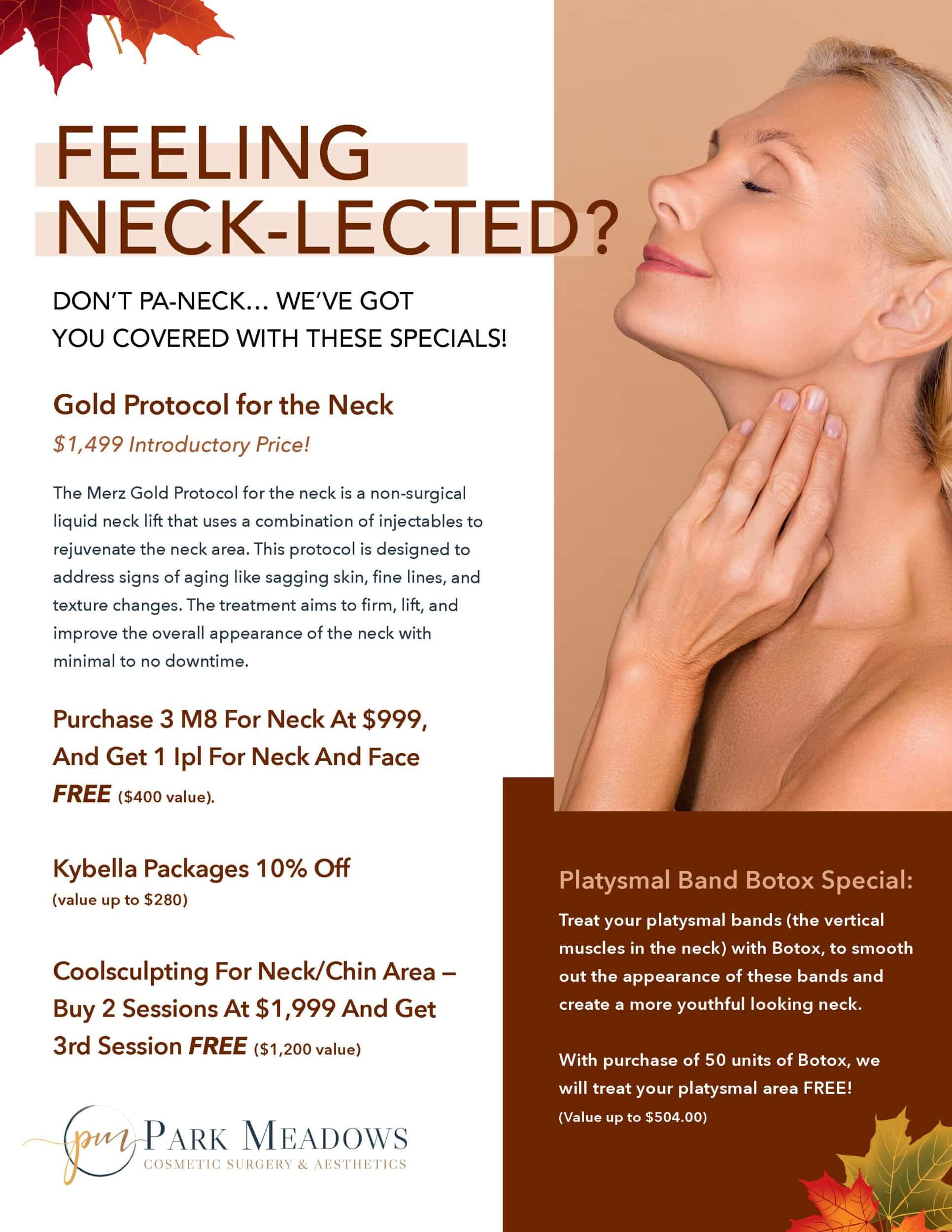 November specials poster